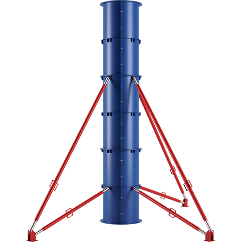 Опалубка круглых колонн