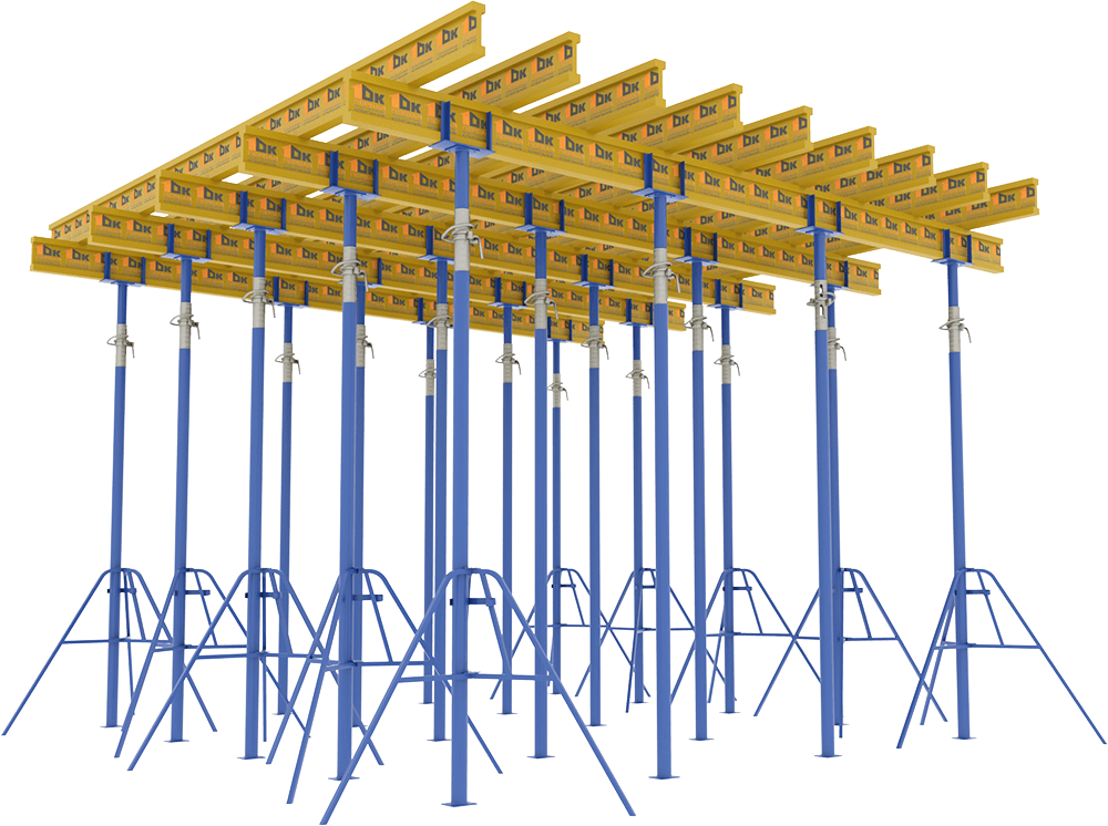Телескопическая опалубка перекрытий от 1ОК