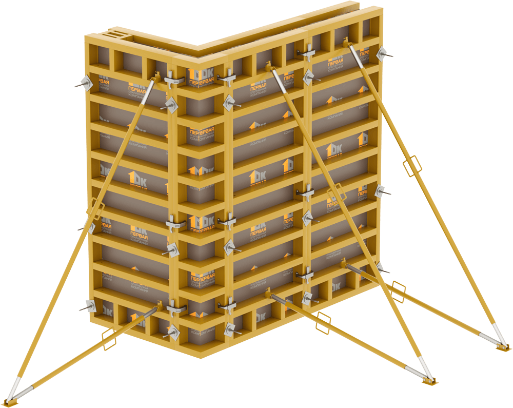 Опалубка стен Триал от 1ОК